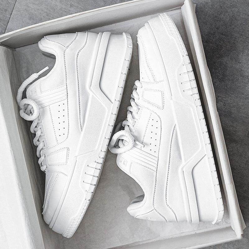 Мужские черные кроссовки Bread на массивной платформе, повседневная обувь на шнуровке, на плоской подошве для подростков, минималистичный дизайн, удобные, осенне-весенние