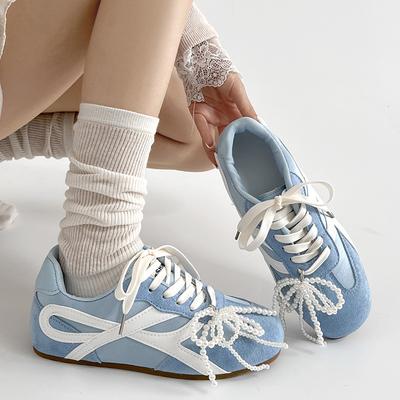 Красные ретро балетки на скрытой платформе, немецкие тренировочные туфли, женские 2025, новая летняя универсальная повседневная спортивная обувь Forrest Gump