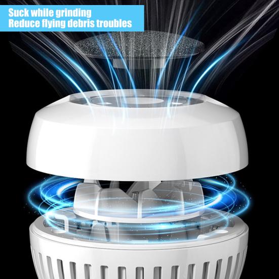 Electric Foot Grinder Effective Callus Removal Foot Repair Tool Multifunctional Massage Heel Cuticle Grinding Foot Grinder for Soft Smooth Feet