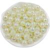 20/40Pcs 8 10mm  Acrylic Round AB Color Beads with Dazzling Colors For Jewelry Making DIY Necklace Pendant Bracelet Material Jewelry Accessories