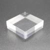 Акриловый блок Tsukushi Science, акриловое основание, акриловый куб, прозрачный куб, квадратный прозрачный пьедестал, дисплейный куб 10 мм (Длина 40 мм, толщина)