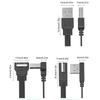 Кабель-адаптер-конвертер USB 2.0 на USB 2.0, длина 5-100 см, поддержка быстрой зарядки 2А и передачи данных 480 Мбит/с