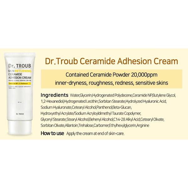 SIDMOOL Доктор. Крем для восстановления кожи с керамидами Troub Skin, 60 мл