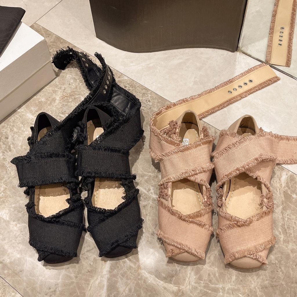 Fashion Women's Flats Spring Summer Casual Canvas Sneakers Woman Fashion Square Toe Ballerina Comfortable Elegant Ballet Shoes