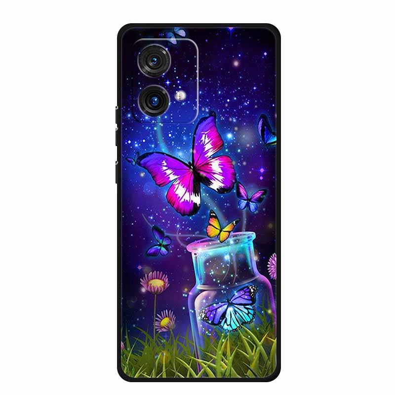 Для Motorola Moto G84 G54 5G Чехол Модный Мягкий Силиконовый Чехол из ТПУ Чехлы для Телефона для Moto G54 MotoG84 2023 Оригинальный Новый Тигр Capa