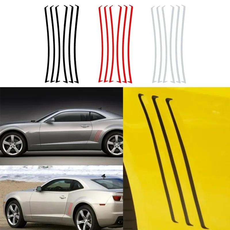 2010-2015 For Chevy Camaro GILL Stripes Vent Decals Side Vinyl Graphics SS, RS, LS, LT Models Side Body GILL STRIPES Vinyl Decal