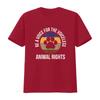 Be A Voice For The Voiceless Animal Rights Mens T Shirt Black 4X Large vintage Washed fashion Comfortable Stretched Breathable