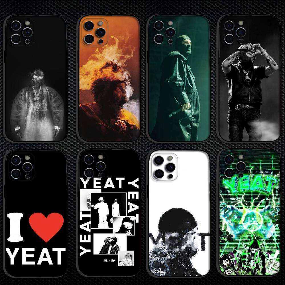 Чехол для телефона Y-Yeat Rapper AfterLyfe Для iPhone 16,15,14,13,12,11 Plus,Pro Max, Мягкий силиконовый черный чехол
