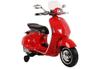 Красный Электросамокат Vespa GTS 300