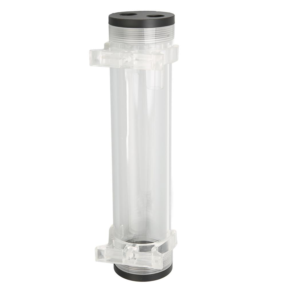 Water Cooling Tank 50mm Diameter G1 4 Thread Acrylic CPU Water Cooler Kits with L Shaped Buckle Screws for PC Computer