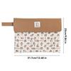 Capybara File Bag Student Stationery Bag Cartoon High Appearance Large Capacity Zipper Storage Bag Kapibala File Bag Student ST