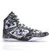 PODARCEK Hook Loop High Top Boxing Shoes Men Women Cow Muscle Outsole Lace Up Boots Wrestling Sneakers Graffiti Style