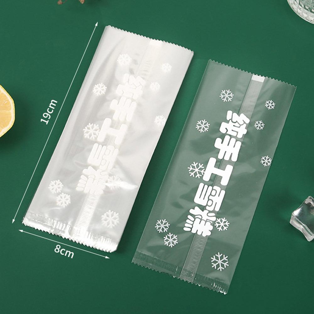 Пакет для домашней упаковки 100 шт. Защитный чехол Милые пакеты для мороженого Лед Эскимо