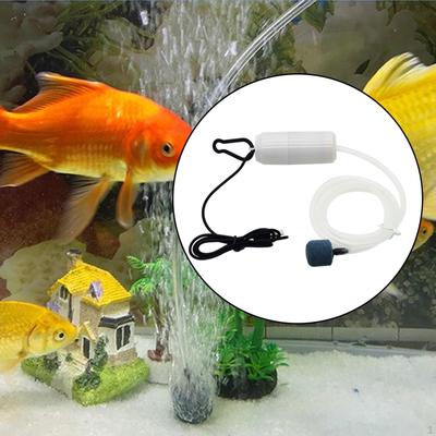 Воздушный насос USB-зарядка Тихий Рыбалка 5 баков Портативный Энергосберегающий с пряжкой