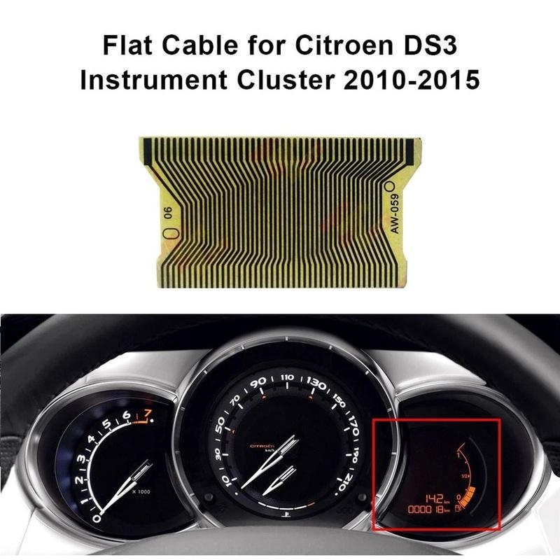 Flat cable Ribbon FOR Citroen DS3 instrument 2010 2011 2012 2013
