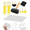 Набор инструментов для декупажа Арт- Craft Ролик для DIY-искусства Инструменты для штампинга Универсальные поделки Настенные покрытия