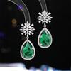 Women's Light Luxury Design Elegant Water Droplet Earrings Fashionable And Versatile Niche Design Earrings Daily Accessories