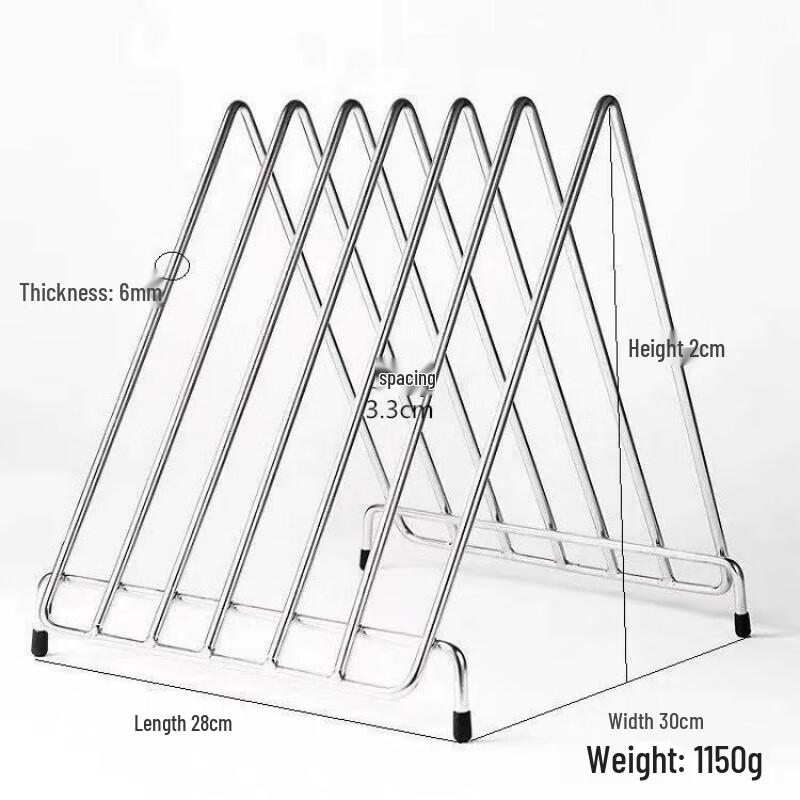 Stainless Steel Cutting Board Drain Rack