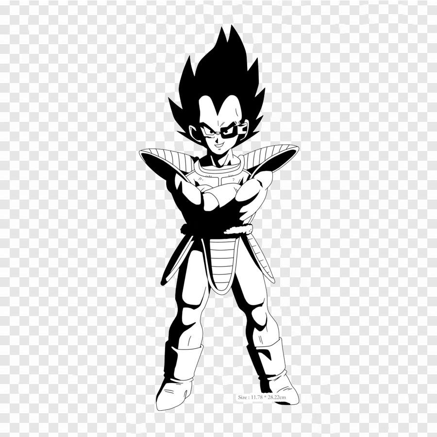 Patches For Clothes Bag Iron On Thermal Stickers Vegeta Transparent Vegeta Goku Pattern Washable Heat Transfer