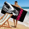 Lady Gaga Bold Print Beach Towel, Large Soft Quick Dry Towel for Beach Camping Swimming