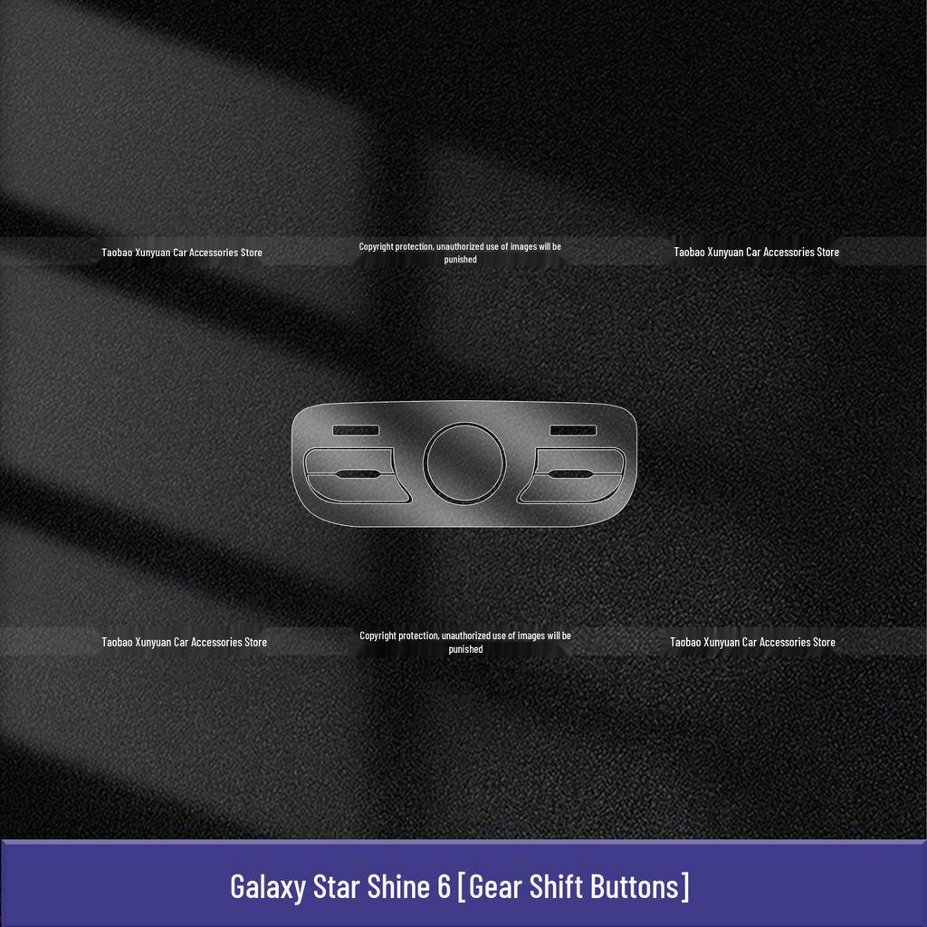Защитная пленка для консоли и экрана Geely Galaxy Starry 6