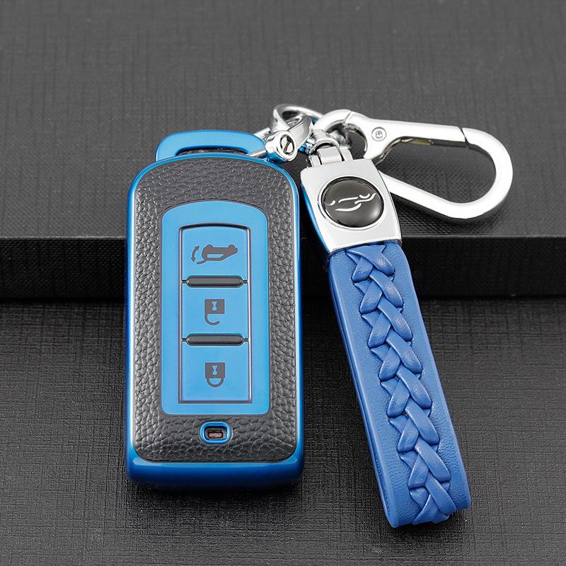 Чехол для ключа Mitsubishi Outlander, Eclipse Cross, ASX, Pajero, Lancer