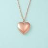 Women Heart Shaped Family&Lovers Photo Picture Locket Photo Frames Pendant Necklaces DIY Necklace