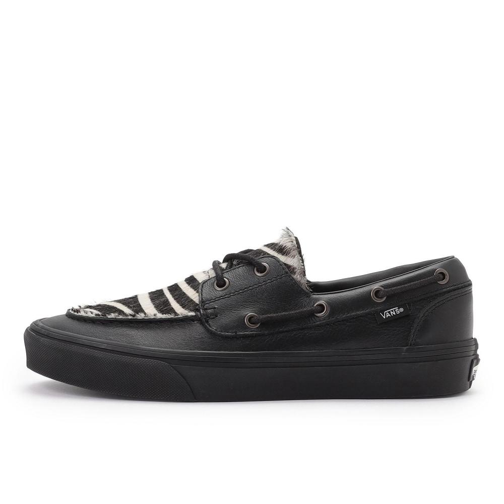 Vans Лоферы на 2 люверса Vn000z96bla Замша пони Черный
