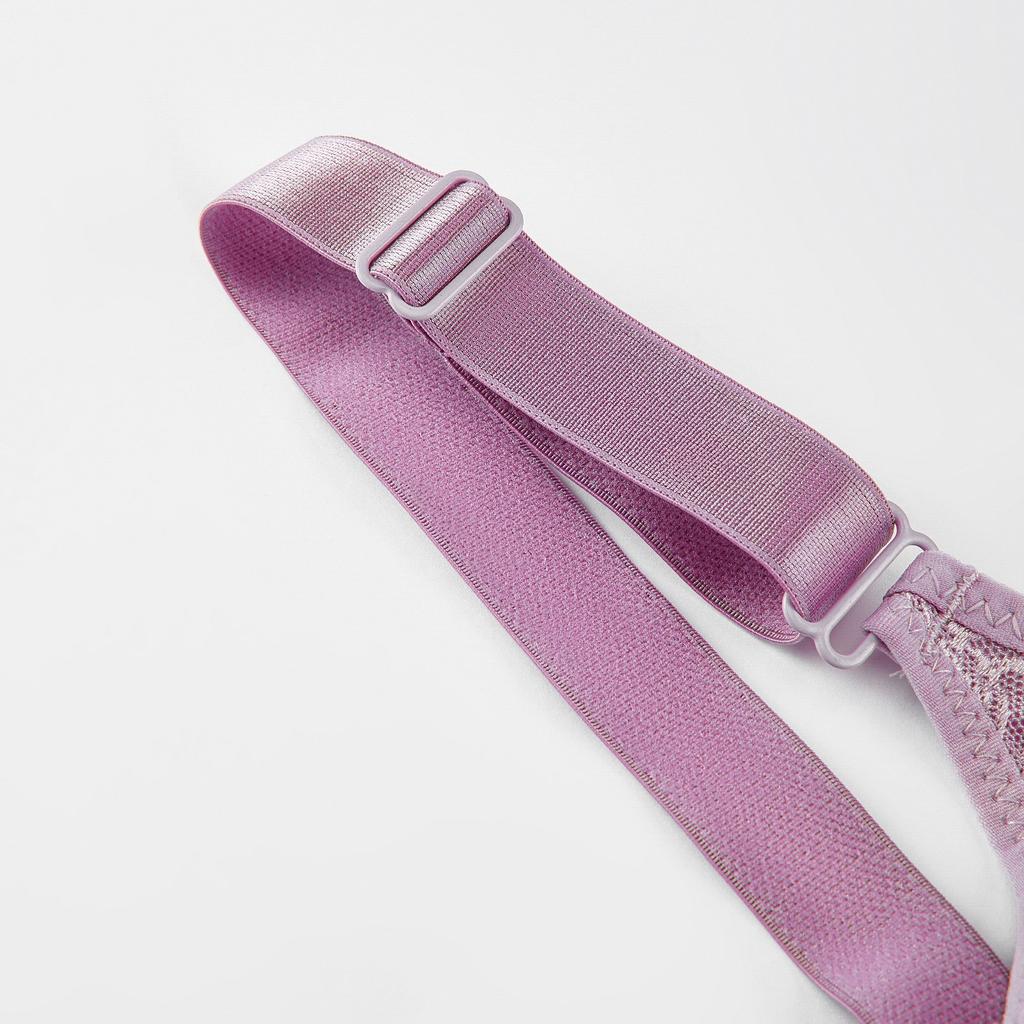 Кружевной бюстгальтер без косточек Женский регулируемый нижнее белье больших размеров Кружевной поддерживающий бюстгальтер Бюстгальтер для женщин среднего и пожилого возраста