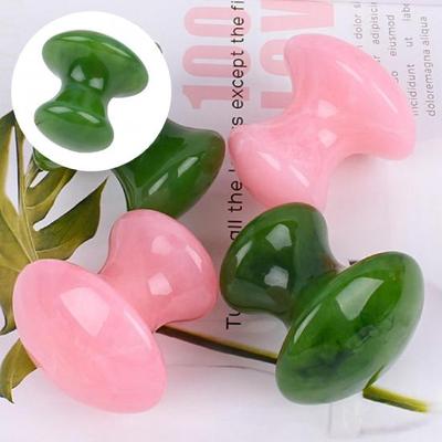 Компактная грибовидная форма для ухода за глазами, многоразовая часть тела, доска Гуа Ша для взрослых, скребок Гуаша