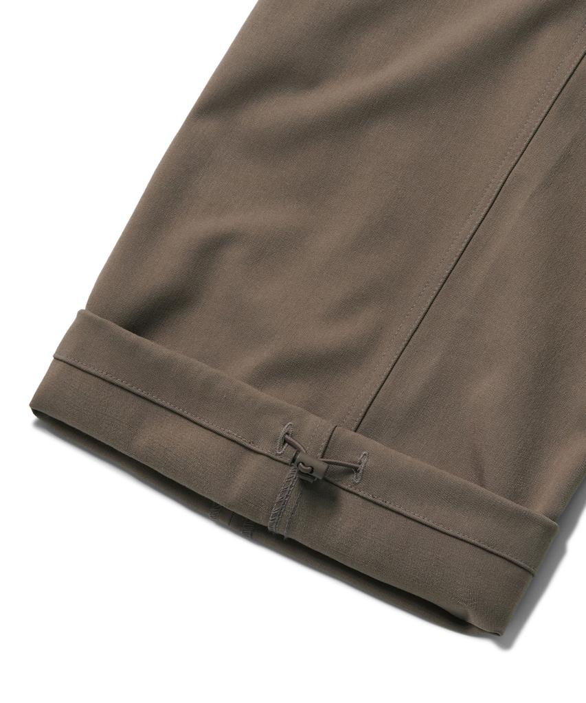 MUSINSA STANDARD Parachute Banding Slacks [Dusty Beige]