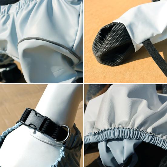 Ботинки для собак, леггинсы, водонепроницаемые ботинки на подтяжках, нескользящие, защита для лап собак, грязезащитные, для собак, снега, дождя, штаны, обувь для прогулок на свежем воздухе, бега, походов