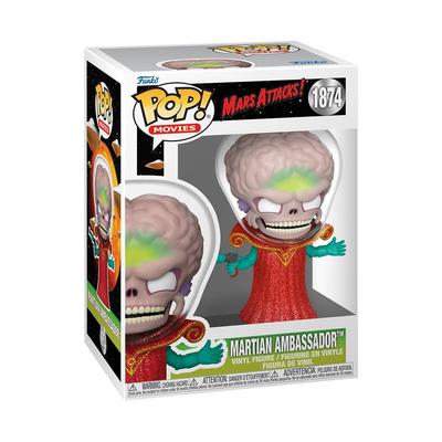 Funko Pop Марс Атакует Инопланетный Лидер Посол Марса Марс Атакует Фильм Коллекционная Виниловая Фигурка Идея для Подарка Официальный Мерч Игрушка для Детей Взрослых Фанатов