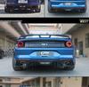 18-23 Ford Mustang AC Style Carbon Fiber Rear Lip Spoiler with Four-Outlet Body Kit