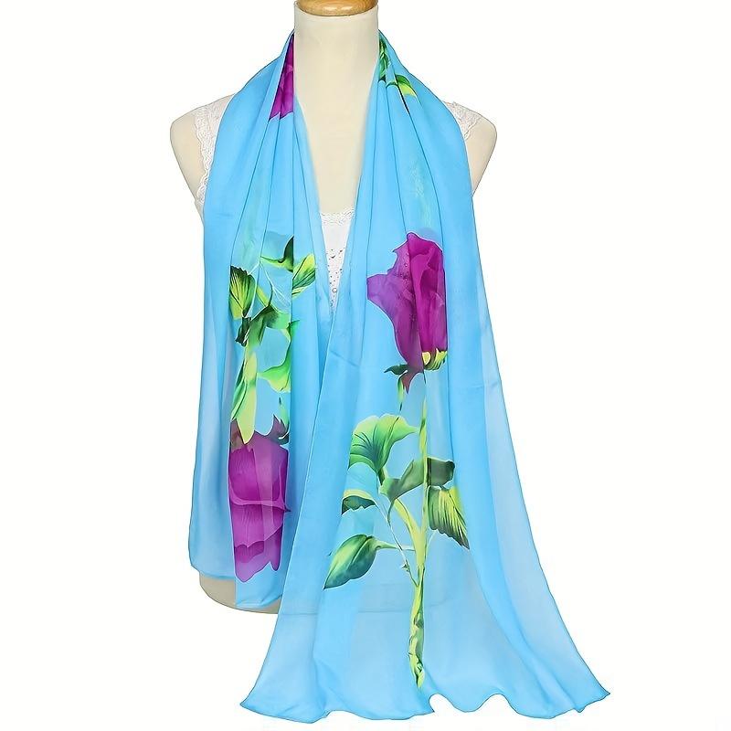 Fashion Printed Leopard Chiffon Hijab Scarf Women Pareo Lady Bandanas Beach Towels Summer Muslim Veil Wrap Female Foulard