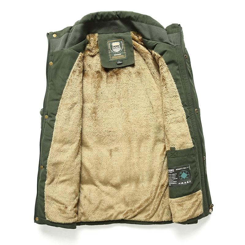 Зимняя куртка без рукавов, теплая мужская повседневная верхняя одежда, жилет большого размера с множеством карманов