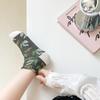 Весенние и летние короткие носки-лодочки женские тонкие хлопковые дышащие низкие носки трехмерный рельеф свежие женские носки модные
