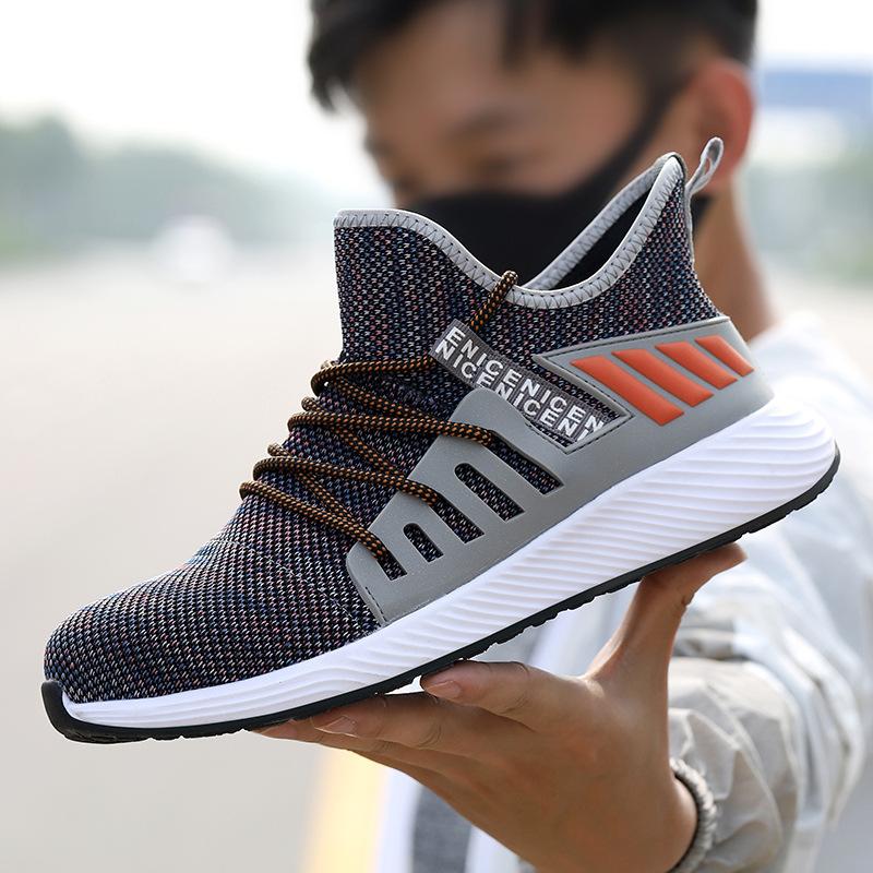 Обувь для страхования труда, ударопрочная и устойчивая к проколам, легкая и дышащая, удобная и модная защитная обувь