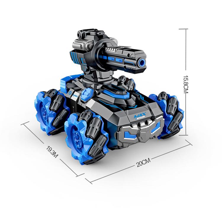 Детский механический танк с дистанционным управлением, распознающий жесты, запускающий водяную бомбу, четырехколесный внедорожник, радиоуправляемая игрушка