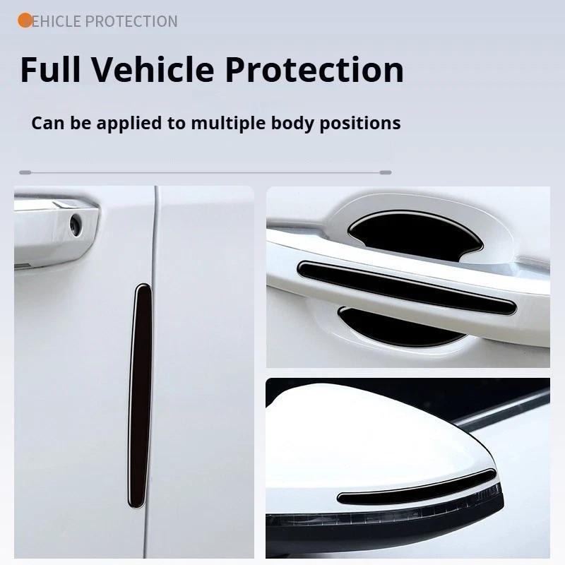 Fits for Mercedes Benz 8pcs Car Door Handle Bowl Scratch Sticker Protector Film