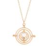 LLL New Harried Time Necklace Timer Hourglass 360 Rotatable Potters Cosplay Props Astronomical Time Converter Magic School Fans