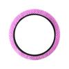Auto Decoration Anti-Slip Protection Warm Plush Pearl Velvet Soft Car Steering Wheel Cover