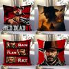Игровой R-Red Dead-R-Redemptions 45*45 см Наволочка Декоративная Наволочка Для Подушки Домашняя Наволочка Для Подушки На Диван
