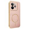 For Realme GT 7 Pro 5G Phone Case Carbon Fiber Textured Electroplated TPU Back Cover