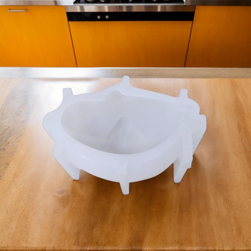 3D Милая молочная силиконовая форма для пудинга, желе, миска для торта, белая форма для холодного льда, кухонные принадлежности для выпечки и украшения торта