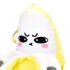 Musical Banana Plush Toy, Banana Fruit Sensing Metronome with Sounds, Interactive Sound Toy for Kids, Cute Motion Sensor Fruit Keyring Gift