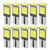10pcs W5W Led T10 168 194 Signal Lamp Canbus 4014 26SMD For Car Interior Map Dome Lights Parking Position Lights White 6000K