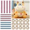Material DIY Accessories Puppets Toys Supplies Stuffed Animal Eye Dolls Safety Eyes With Washers