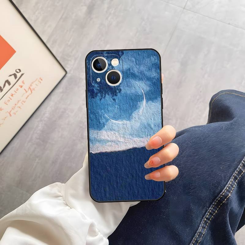 Painting Phone Case For iPhone Samsung Galaxy Redmi Xiaomi Oppo OnePlus Note S A 7 8 9 10 11 12 13 14 20 21 22 23 53 54 Pro Max Plus Ultra TPU Soft