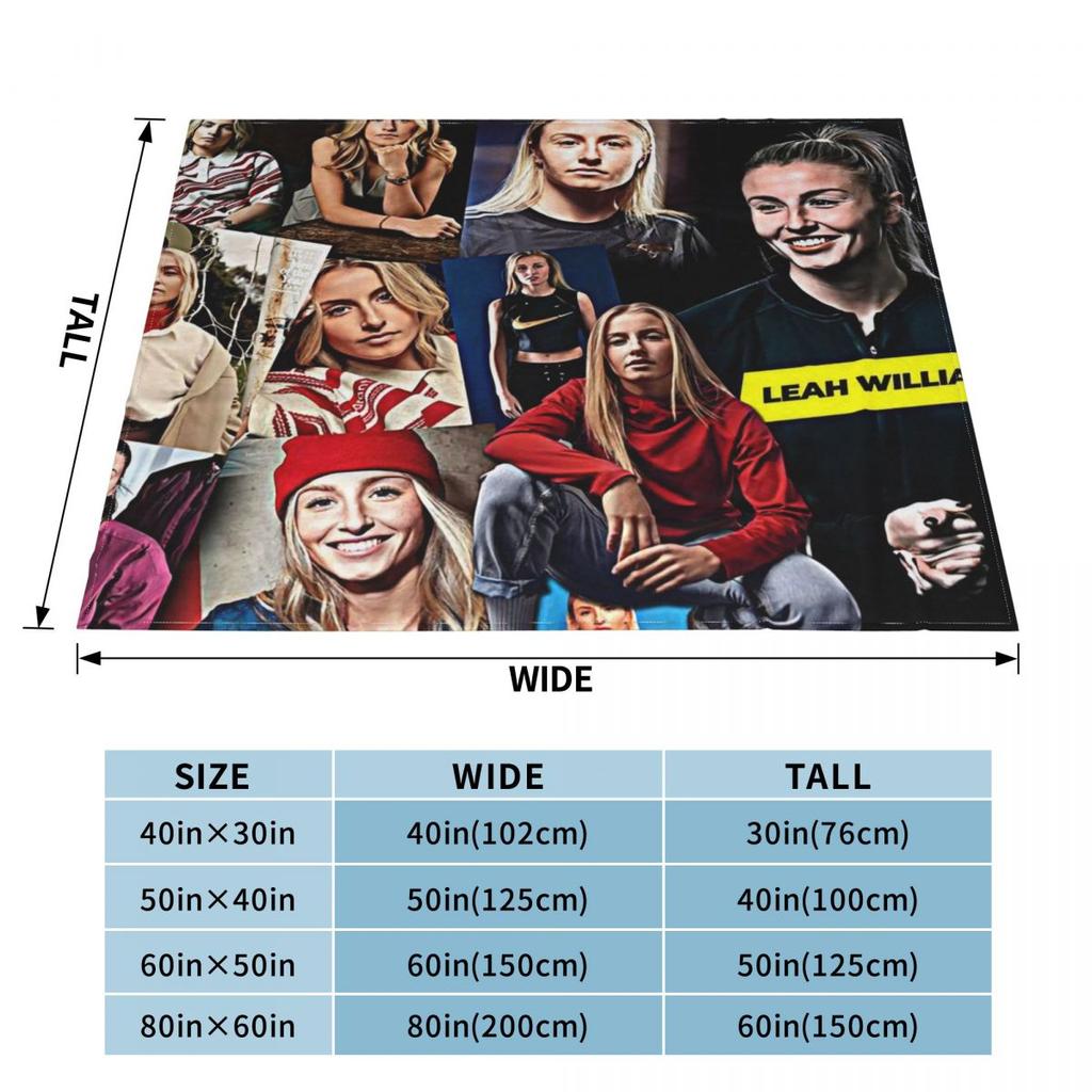 Leah Williamson 2024 An Ultra-Soft Micro Fleece Blanket